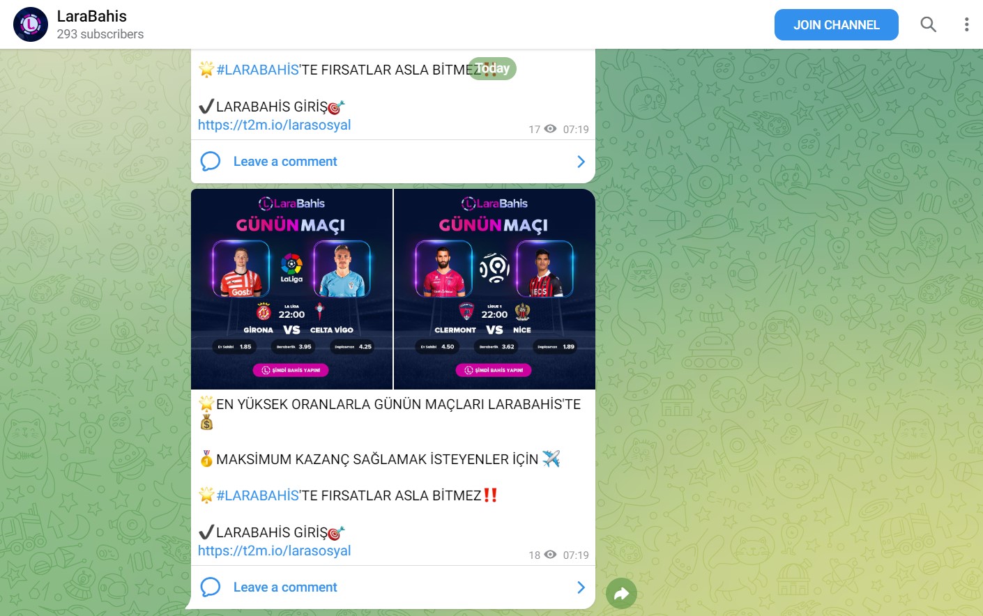 Larabahis Telegram